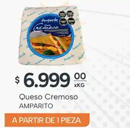 El Milagro Mayorista Amparito queso cremoso oferta
