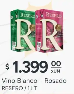 El Milagro Mayorista Resero vino blanco - rosado oferta