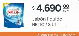 El Milagro Mayorista Netic jabón liquido oferta