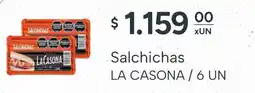 El Milagro Mayorista La casona salchichas oferta