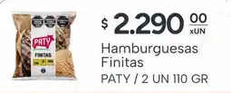 El Milagro Mayorista Paty hamburguesas finitas oferta