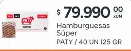 El Milagro Mayorista Paty hamburguesas súper oferta