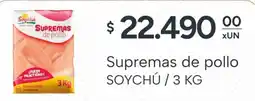 El Milagro Mayorista Soychú supremas de pollo oferta