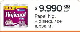 El Milagro Mayorista Higienol papel hig. oferta