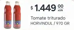 El Milagro Mayorista Horvindul tomate triturado oferta