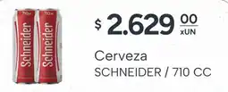 El Milagro Mayorista Schneider cerveza oferta