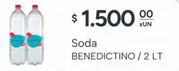 El Milagro Mayorista Benedictino soda oferta