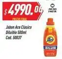 Supermercados Comodin Ace - jabón clásico diluible cod. 50037 oferta