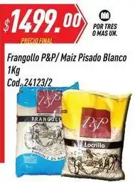 Supermercados Comodin S&p - frangollo p&p/ maiz pisado blanco 1kg cod. 24123/2 oferta