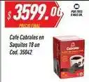 Supermercados Comodin Cabrales - cafe en saquitos 18 un cod. 35042 oferta