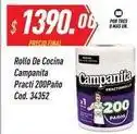Supermercados Comodin Campanita - rollo de cocina practi 200 paño cod. 34352 oferta