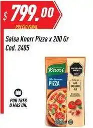 Supermercados Comodin Knorr - salsa pizza x 200 gr cod. 2405 oferta