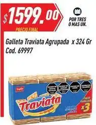 Supermercados Comodin Traviata - galleta agrupada x 324 gr cod. 69997 oferta