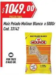 Supermercados Comodin Maiz pelado molinor blanco cod. 33142 oferta