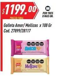 Supermercados Comodin Mas - galleta amor/ mellizas cod. 27899/28117 oferta