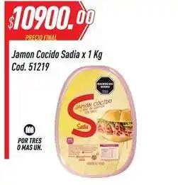 Supermercados Comodin Sadia - jamon cocido x 1 kg cod. 51219 oferta