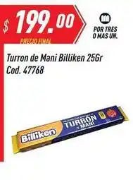Supermercados Comodin Billiken - turron de mani cod. 47768 oferta