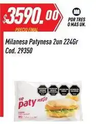 Supermercados Comodin Paty - milanesa nesa 2un cod. 29350 oferta