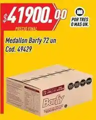 Supermercados Comodin Barfy - medallon 72 un cod. 49429 oferta