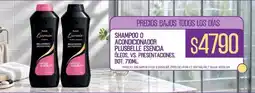 Supermercados Vea Plusbelle - shampoo o acondicionador oferta