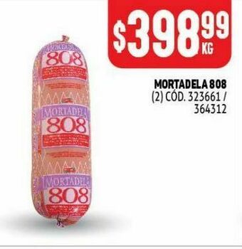 Makro Mortadela 808 kg oferta