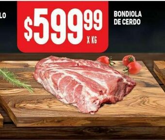 Makro Bondiola de cerdo kg oferta