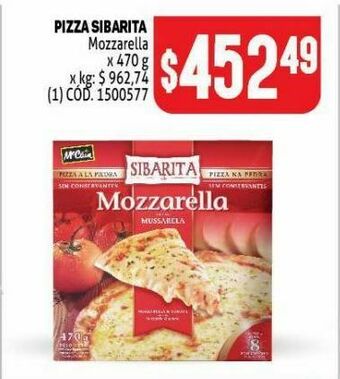 Makro Pizza sibarita 470g oferta