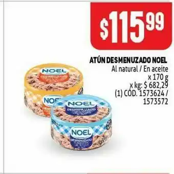 Makro Atún desmenuzado noel 170g oferta