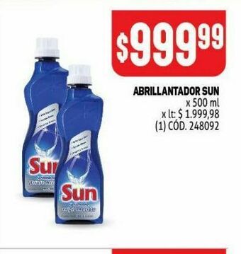 Makro Abrillantador sun 500ml oferta