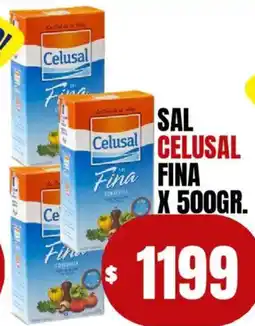 Supermercados Mariano Max Celusal sal fina oferta