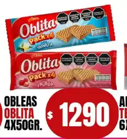Supermercados Mariano Max Oblita obleas oferta