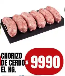 Supermercados Mariano Max Chorizo d cerdo oferta