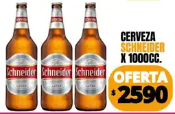 Supermercados Mariano Max Schneider cerveza oferta