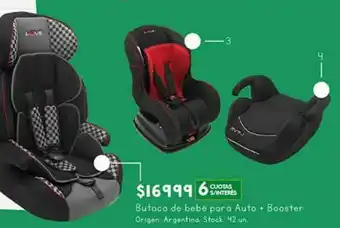 Jumbo Booster de bebé para auto oferta