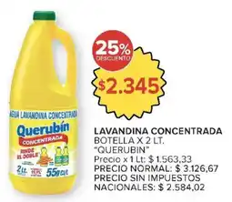 Carrefour Market Querubín lavandina concentrada oferta