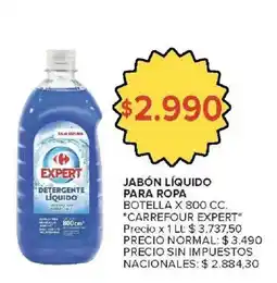 Carrefour Market Carrefour expert jabón líquido para ropa oferta