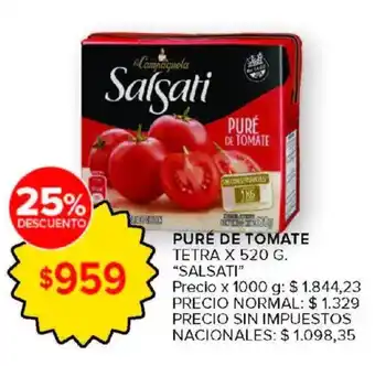 Salsati puré de tomate