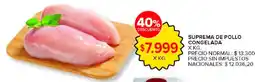 Carrefour Market Suprema de pollo congelada oferta