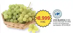 Carrefour Market Uva blanca oferta
