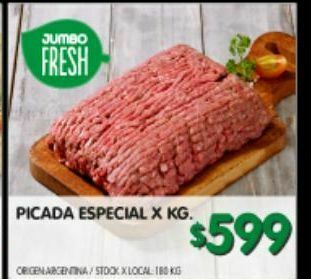 Jumbo Carne picada oferta