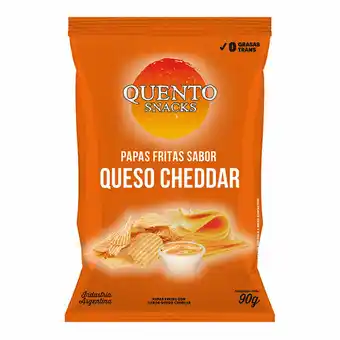 Walmart Papas Fritas Quento Sabor Cheddar 90gr oferta