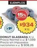 Carrefour Market Donut glaseada oferta