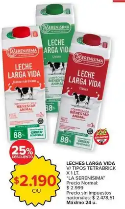 Carrefour Market Vida - leches larga vida oferta