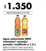 Disco Agua saborizada oferta