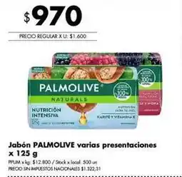 Disco Palmolive - jabón oferta