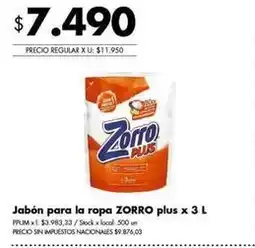 Disco Jabón para la ropa oferta