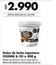 Disco Dulce de leche repostero oferta