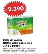 Disco Rollo de cocina doble hoja oferta
