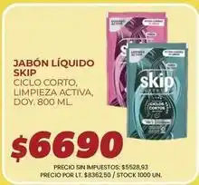 Supermercados Vea Skip - jabón líquido oferta