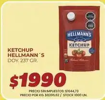 Supermercados Vea Hellmann's - ketchup oferta